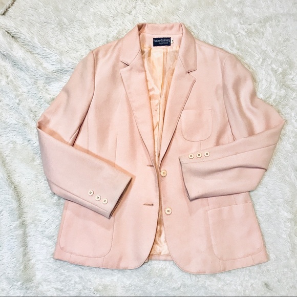 vintage pink blazer